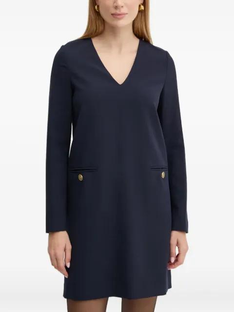 button pockets mini dress by TWINSET