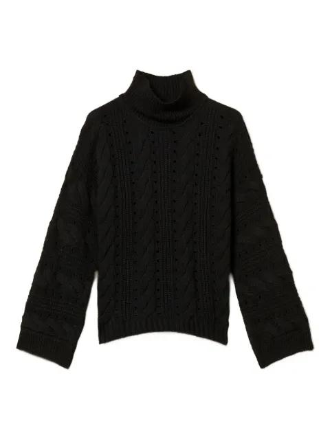 cable knit sweater by TWINSET