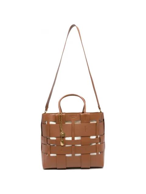 chain-charm tote bag by TWINSET