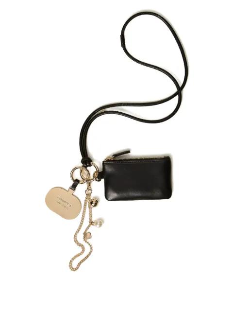 charm detail coin holder by TWINSET