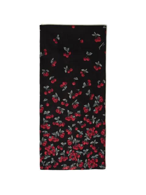 cherry-print scarf by TWINSET