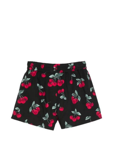 cherry-print shorts by TWINSET
