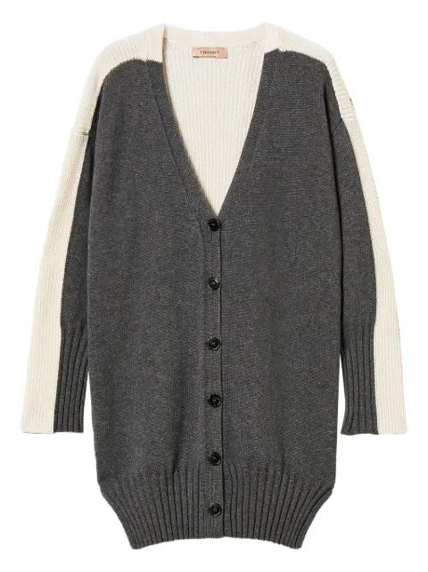 colour-block cardigan by TWINSET
