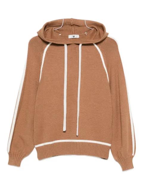 contrast-trim sweater by TWINSET