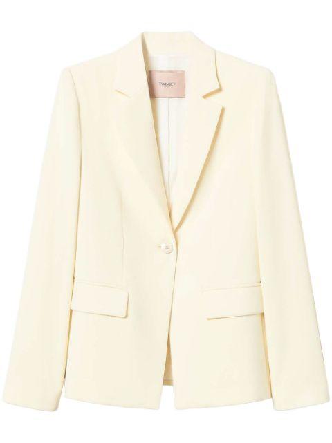 crepe blazer by TWINSET