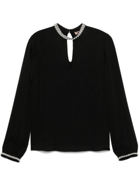 crepe blouse by TWINSET