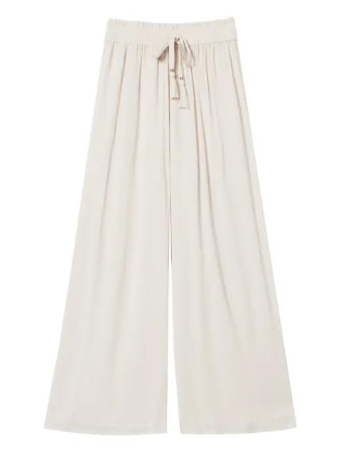 crepon palazzo trousers by TWINSET