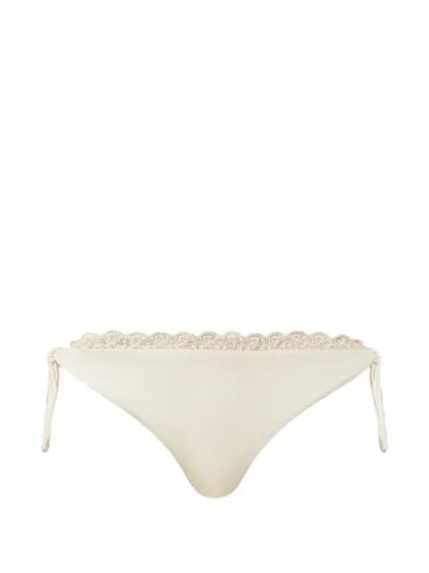 crochet-detail bikini bottoms by TWINSET