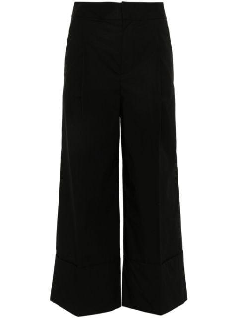 cropped straight trousers by TWINSET