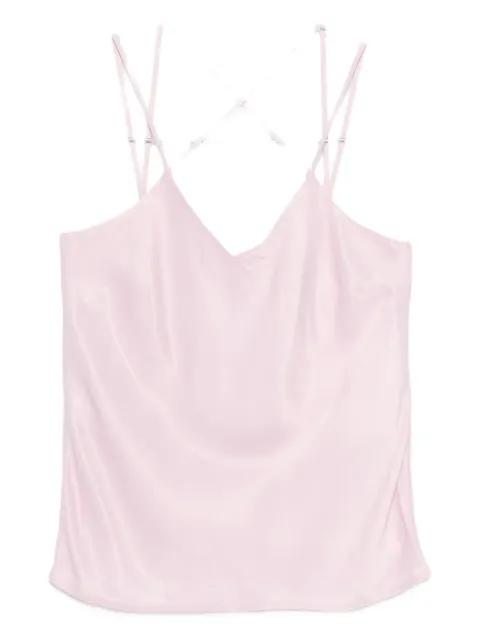 crossover-strap tank top by TWINSET