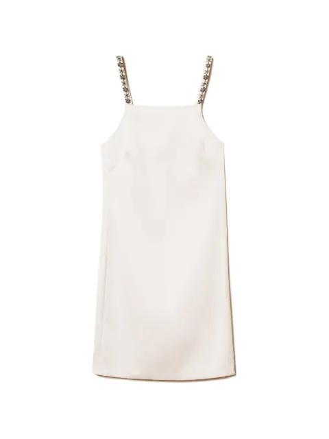 crystal-embellishment mini dress by TWINSET