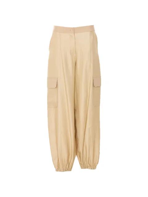 cuffed cargo trousers by TWINSET