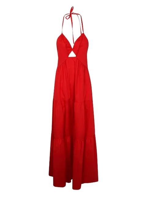 cut-out maxi dress by TWINSET
