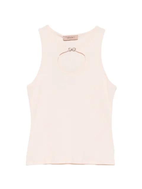 cutout-detail top by TWINSET
