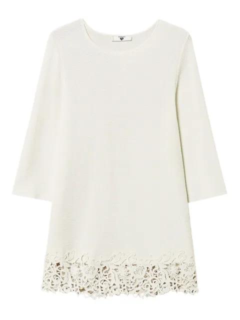 detail lace blouse by TWINSET