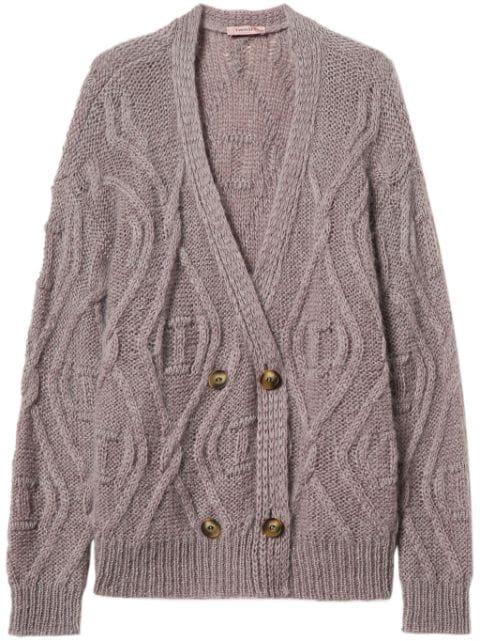 double-breasted cardigan by TWINSET