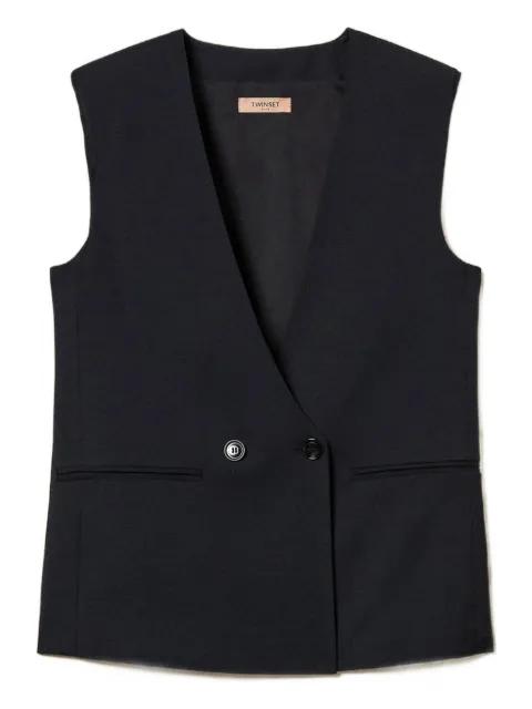 double-breasted waistcoat by TWINSET