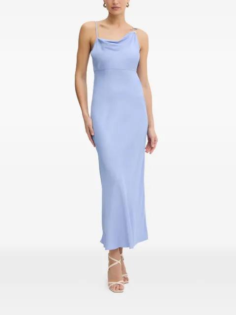 draped midi dress by TWINSET