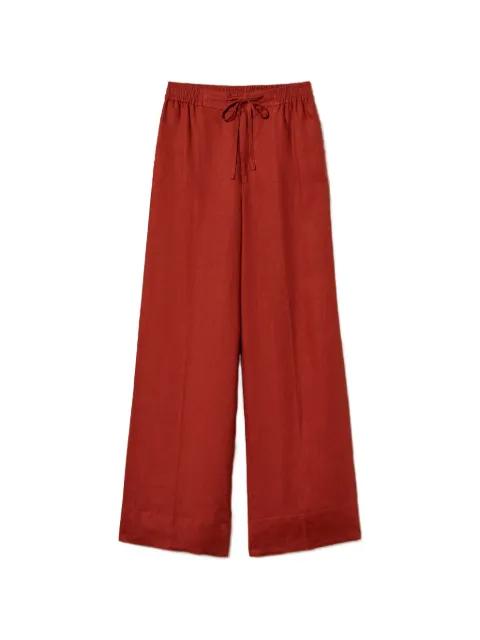 drawstring palazzo pants by TWINSET