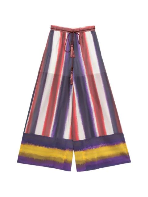 drawstring pocket palazzo pants by TWINSET