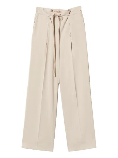 drawstring trousers by TWINSET