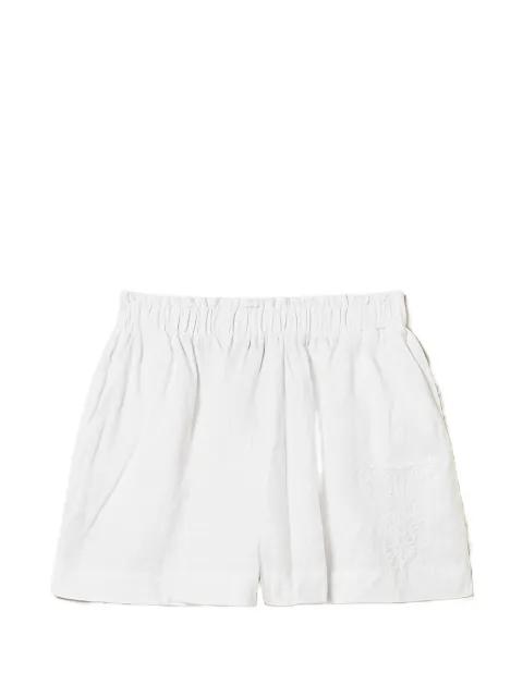 elastic-waistband shorts by TWINSET