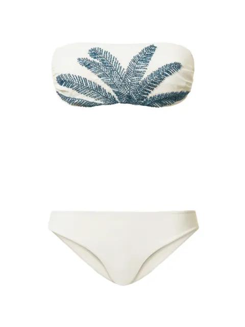 embellished bikini top by TWINSET