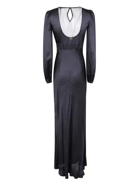 embellished long-sleeved dress by TWINSET