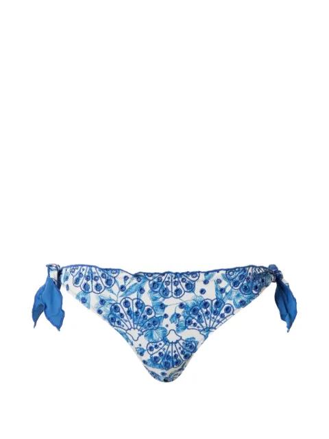embroidered bikini bottoms by TWINSET