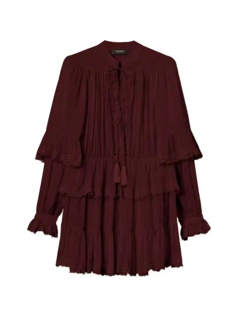embroidered mini dress by TWINSET