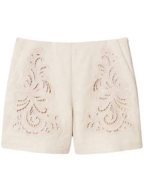 embroidered shorts by TWINSET