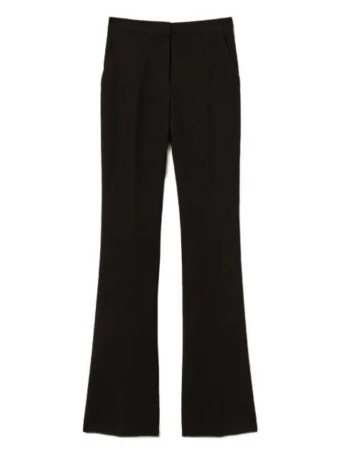flared side-pocket trousers by TWINSET