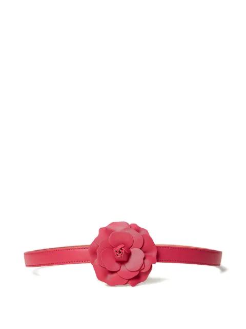 floral-appliqué belt by TWINSET
