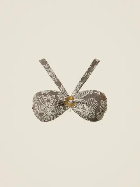 floral bikini top by TWINSET