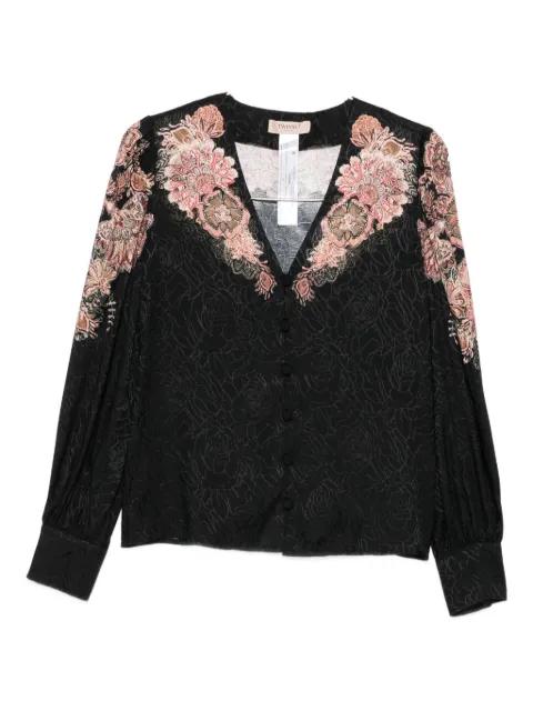 floral-lace shirt by TWINSET