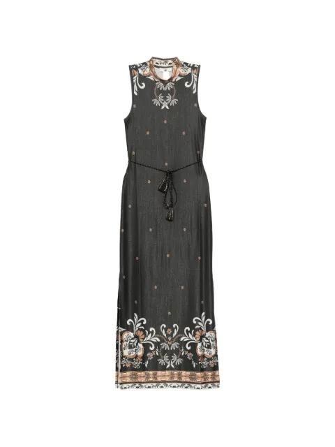 floral print beaded dress by TWINSET
