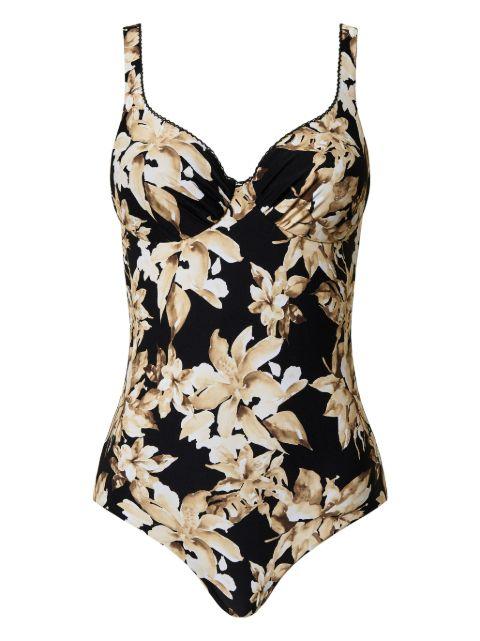 floral-print swimsuit by TWINSET