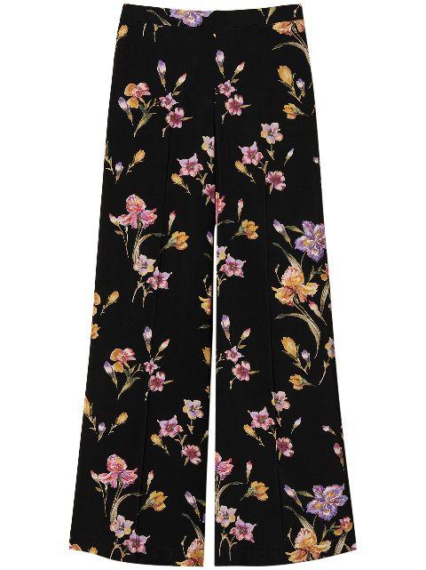 floral trousers by TWINSET