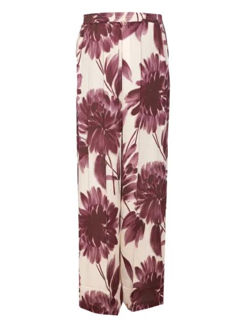 floral trousers by TWINSET