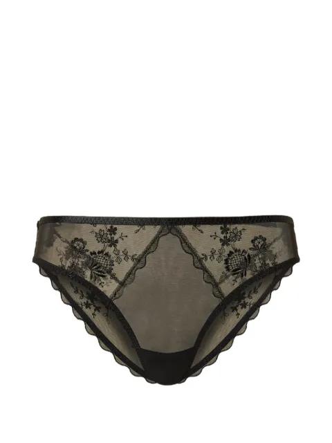 floral tulle briefs by TWINSET