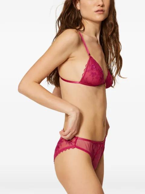 floral tulle briefs by TWINSET