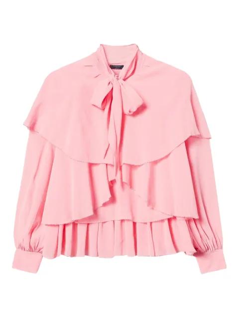 flounce-design blouse by TWINSET