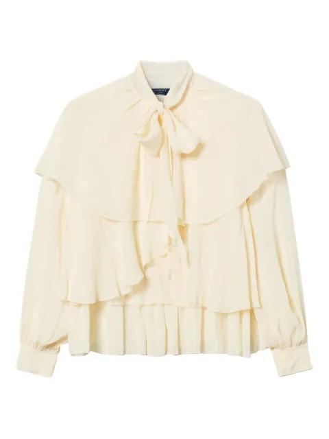 flounce-design blouse by TWINSET