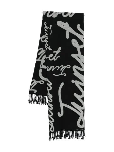 fringed scarf by TWINSET