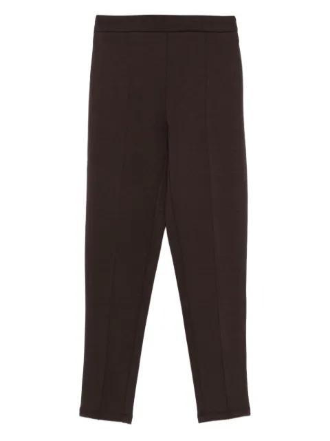 front-crease straight trousers by TWINSET