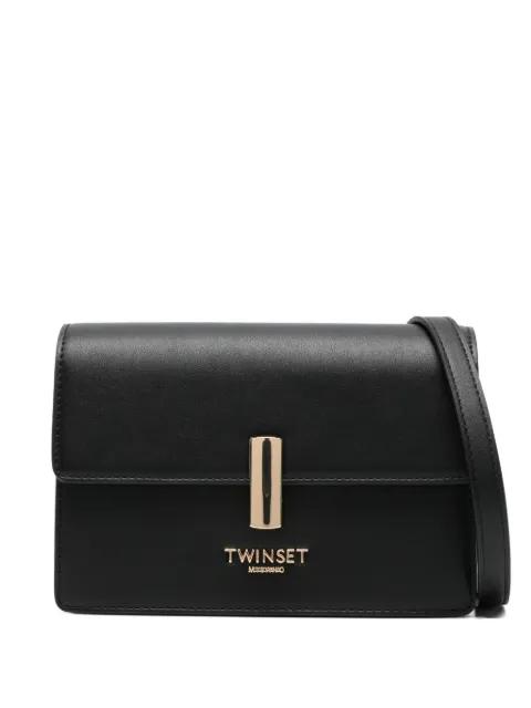 gold-tone-hardware cross-body bag by TWINSET