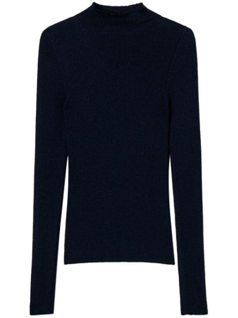 high-neck seamless sweater by TWINSET