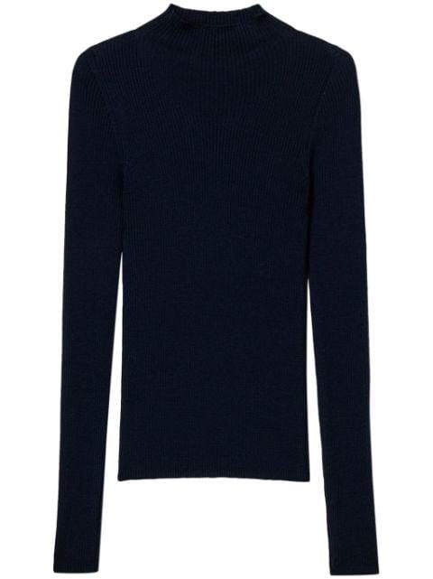 high-neck seamless sweater by TWINSET
