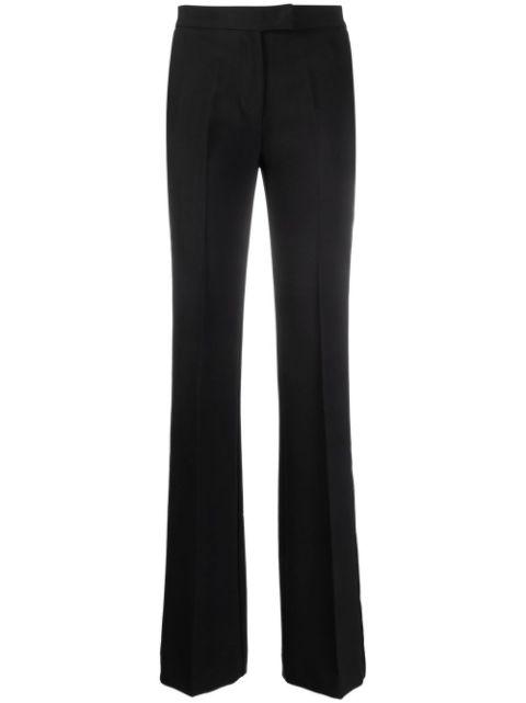high-waisted flared trousers by TWINSET