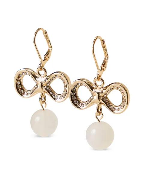 infinity-motif earrings by TWINSET